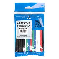 Набор термоусадочных трубок Колорит Мульти (КВТ) (нарезка 100мм) | код. 73644 | КВТ