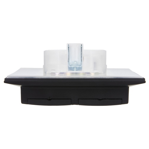 SKANDY Роз. 2-я с кр. 16А в сб IP44 SK-R12Bl черн. IEK | код SK-R26-16-44-K02-F | IEK фото 3