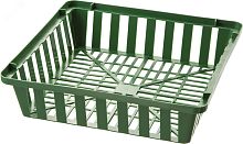 Корзина посадочная 29х29х7см, квадратная | код 422349 | GRINDA