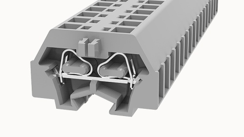 WS1.5-DB-01P-15-00Z(H) Клемма пружинная WS, 1.5 мм.кв., непосредственный монтаж, оранжевый, шт | код 11030000039 | DEGSON
