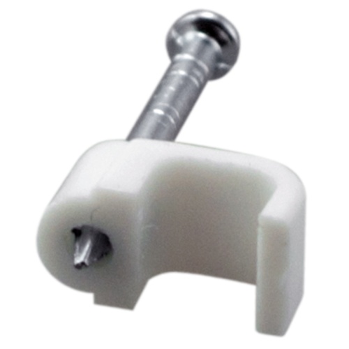 Крепеж кабеля плоский 6 х 4 мм, белый (упак. 20 шт) REXANT | код 07-4206-20 | REXANT Крепеж кабеля плоский 6 х 4 мм, белый (упак. 20 шт) REXANT | код 07-4206-20 | REXANT