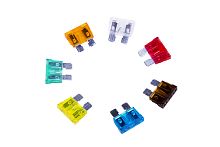 Набор автомобильных предохранителей стандарт в пластиковой коробке 100шт. REXANT | код 80-7024 | REXANT