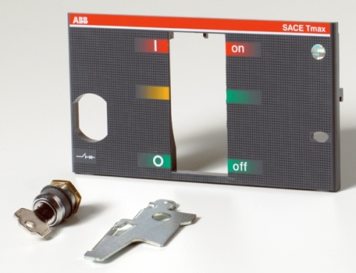 Блокировка выключателя в разомкнутом состоянии KLC T7 - ARRANGEMENT FOR RONIS KEY LOCK | код. 1SDA062139R1 | ABB 