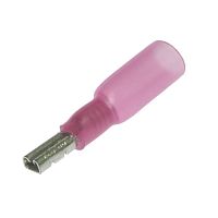 Клемма ножевая изолированная F-типа (гнездо) RUICHI FDD 1.25-110 мм, HST, красная | код 108157 | Ruichi