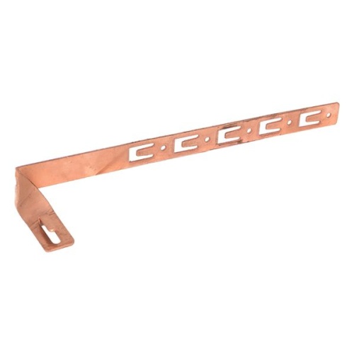 Держатель под черепицу L=330мм с крючком скрученный Cu EKF PROxima | код lp-d2206-cu | EKF фото 3