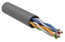 ITK Витая пара U/UTP кат.5E 4х2х24AWG solid PVC серый (305м) | код LC1-C5E04-111 | IEK