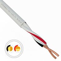 Кабель для пожарной сигнализации REXANT КПСВВнг(А)-LSLTx 1x2x0,50 мм кв, бухта 200 м | код 01-4870 | REXANT