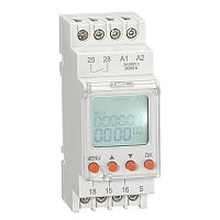 Цифровой таймер RD-TMS2, 1CO+1NO, 8A(250VAC), 24_240VAC/DC, 0s_99h59min59s, многофункциональное - 24 функций, LCD, 2M | код RD-TMS2 | RELETEK