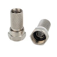 F-разъем для SAT, (с резиновым уплотнителем) PROconnect | код 05-4005-4 | PROCONNECT