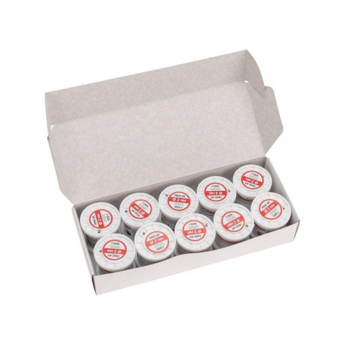 Припой с канифолью ПОС-61, 100г, 2мм, (олово 61%, свинец 39%), катушка | код 09-3173 | REXANT фото 5 Припой с канифолью ПОС-61, 100г, 2мм, (олово 61%, свинец 39%), катушка | код 09-3173 | REXANT фото 5