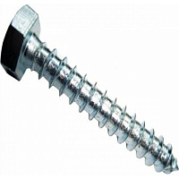 Шуруп DIN 571 6х30 сантехнический оцинкованный | код DIN571-6X30 | Крепдил