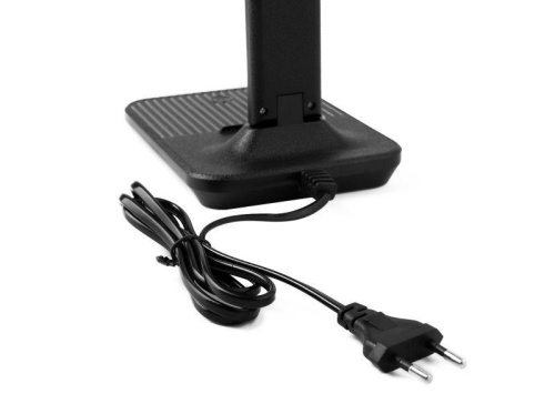 Светильник светодиодный настольный UF-819 C02 12Вт 6000К 3ур. яркости 2 плафона кожа черн. Ultraflash 15164 фото 4 Светильник светодиодный настольный UF-819 C02 12Вт 6000К 3ур. яркости 2 плафона кожа черн. Ultraflash 15164 фото 4