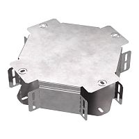 Ответвитель Х-образный с крышкой Стандарт 100х80 Промрукав | код PR16.0457 | ПРОМРУКАВ