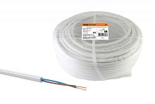 Провод ПВС 2х0.75 ГОСТ (бухта 50м) белый | код SQ0118-0025 | РЭМЗ ТМ