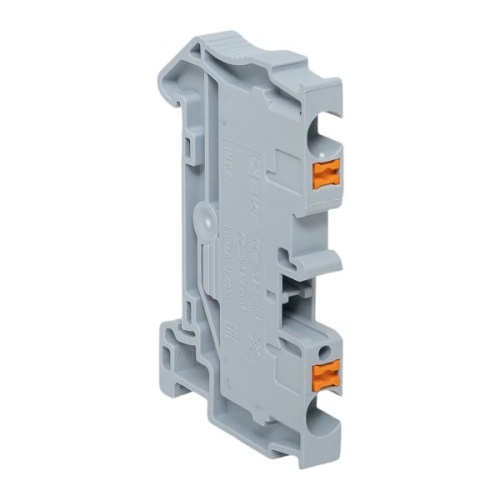 Клеммная колодка пружинная 4 Push-in серая | код PIT-4 | EKF фото 2