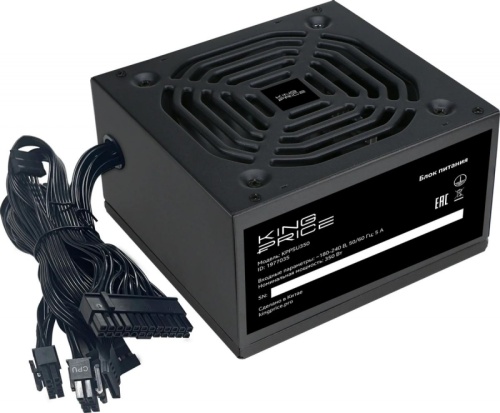 Блок питания KingPrice ATX 350W KPPSU350 (20+4pin) 120mm fan 2xSATA RTL | код 1977035 | KINGPRICE