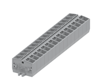 254337 Клемма TB 2-2 проходная фронт. подключение с крепеж. фланцами, сеч. 2.5мм2, жёлто-зел., шт | код 254337 | SUPU