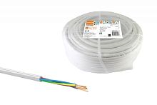 Провод ПВС(МБ) 5х1 белый ТРТС (бухта 100 м) | код SQ0118-0914 | РЭМЗ ТМ