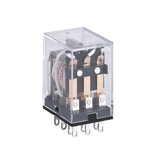 Реле промежуточное JZX-22F(D) 3 конт. с инд. LED 5А 12В DC | код 285364 | CHINT