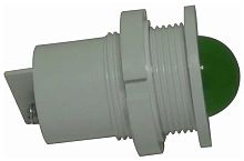 Лампа коммутаторная светодиодная СКЛ11-2-220 зеленая | код 00000031 | Каскад-Электро