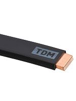 Шина медная гибкая изолированная ШМГ 5х(24х1), 2м, TDM | код SQ0841-0004 | TDM