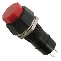 Кнопочный переключатель RUICHI PBS-14B, OFF-ON, красный | код 69474 | Ruichi