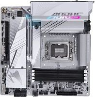 Материнская плата Gigabyte B760M A ELITE X AX Soc-1700 Intel B760 4xDDR5 mATX AC`97 8ch(7.1) 2.5Gg RAID+HDMI+DP | код 1984549 | GIGABYTE
