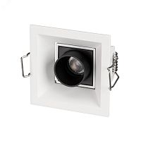 Светильник MS-ORIENT-BUILT-TURN-TC-S67x67-3W Warm3000 (WH-BK, 30 deg, 230V) (ARL, IP20 Металл, 5 лет) | код 31927 | Arlight