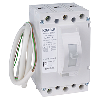 Автоматический выключатель ВА57-31-841810-25А-500-220DC-НР230AC/220DC-УХЛ3-КЭАЗ (1 шт.) КЭАЗ | код 108529 | КЭАЗ