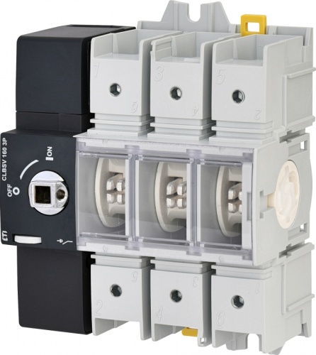 Выключатели нагрузки 0-1 с видимым разрывом CLBSV 160 3P | код 004661882 | ETI