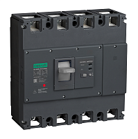 Выключатель автоматический силовой 3п+N 630А 70кА ВА-306Rc Sel 300/500/1000мА 0.4/0.5/1с DEKraft 28586DEK