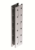 Двойной С-образный профиль 41х41, L1000, 2,5 мм, цинк-ламельный | код BPD4110ZL | DKC