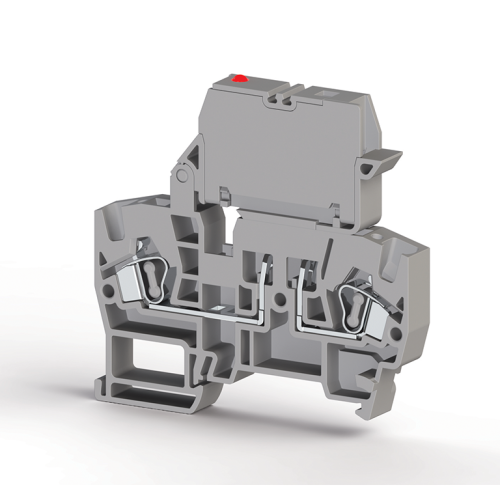 355 829, Клеммник пружинный с держ. предохр. (5х20, 5х25), откид.картридж, с индикацией 24VDC, на DIN-рейку, 4 мм.кв., (серый), YBK ILD 24 VDC | код 0.0.0.3.55829 | KLEMSAN 355 829, Клеммник пружинный с держ. предохр. (5х20, 5х25), откид.картридж, с индикацией 24VDC, на DIN-рейку, 4 мм.кв., (серый), YBK ILD 24 VDC | код 0.0.0.3.55829 | KLEMSAN