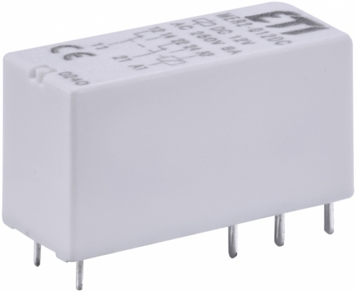 Реле электромеханическое миниатюрное MER2-012 DC 2p | код 002473031 | ETI Реле электромеханическое миниатюрное MER2-012 DC 2p | код 002473031 | ETI