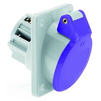 Розетка наклонная 16А 3р 24В IP44 фланец 68х62 Bals 426 | код 426 | Bals