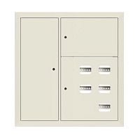 Щит этажный 5 кв. слаботочка слева RAL9002 (1000х950х150) EKF PROxima | код mb29-v-5z-ral9002 | EKF