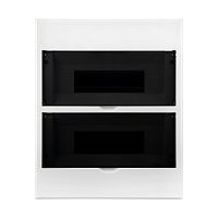 Бокс пластиковый ЩРВ-П-24 IP41 белый KRANZ | код KR-11-0224 | KRANZ