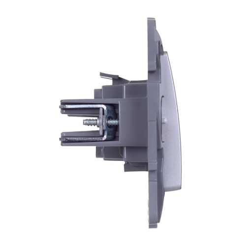 Переключатель перекрёстный одноклавишный Etika 10АХ 250В винтовые зажимы - алюминий | код 672449 | Legrand фото 6