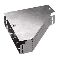 Переходник левый с крышкой Стандарт 300х100х80 Промрукав | код PR16.0498 | ПРОМРУКАВ