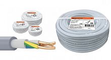 Кабель NYM-J 5х4ок(N.PE) 380/660 В ТРТС (бухта 100 м) | код SQ0121-0095 | РЭМЗ ТМ