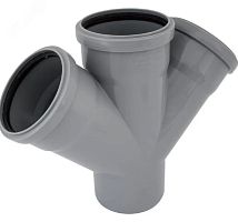 Крестовина одноплоскостная (Полипропилен) 110x110x110/45 | код 801145P | PRO AQUA