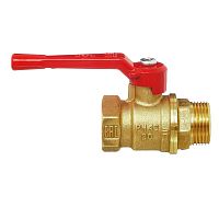 Кран шаровой 11Б27п1 1/2' А31 НГ ВН рычаг PN40 | код БАЗ.А31.0.15.НГ.40 | БАЗ