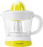 Соковыжималка цитрусовая Starwind SJ1121 30Вт рез.сок.:700мл. желтый/прозрачный | код 1489305 | STARWIND