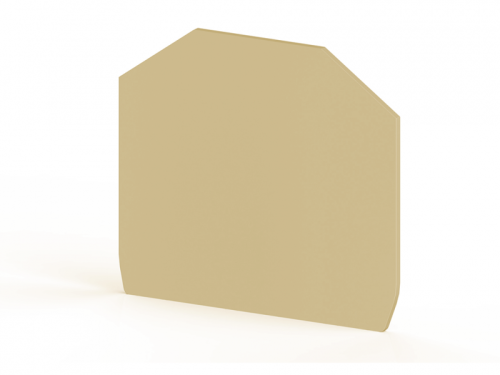 450 309, Концевой сегмент на клеммники AVK-Y4/Y6, (бежевый), NPP / AVK-Y4/Y6 | код 0.0.0.4.50309 | KLEMSAN