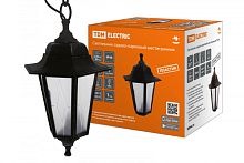 Светильник садово-парковый НСУ 06-60-001 шестигр., подвес, пластик, расс.пластик, черный TDM | код SQ0330-0763 | TDM