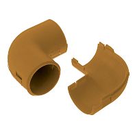 Соединитель угловой разборный бук d16 мм (5шт/700шт уп/кор) Промрукав | код PR13.0247 | ПРОМРУКАВ