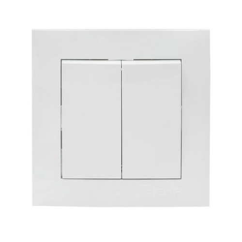 Валенсия выключатель 2-кл, 10А белый PROxima | код EWV10-023-10 | EKF фото 2