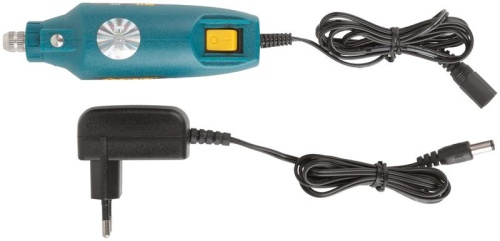 Машина гравировальная мини 12В 12000об/мин 3.2мм адаптер набор насадок FIT 80531 фото 10