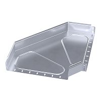 Угол горизонтальный 90 градусов Стандарт INOX (AISI 316) 400х80 Промрукав | код PR16.3537 | ПРОМРУКАВ