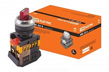 Переключатель АС-22 на 2 фиксир.положения I-O 1з+1р TDM | код SQ0703-0007 | TDM